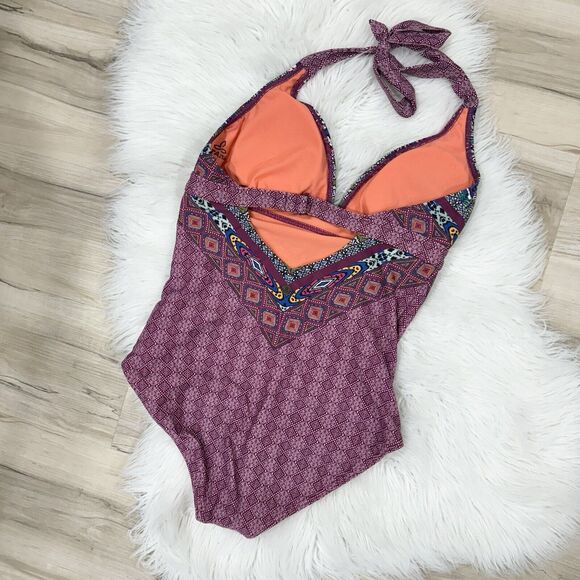 Prana Lahari One Piece Swimsuit Medium Women’s Padded - Picture 3 of 4